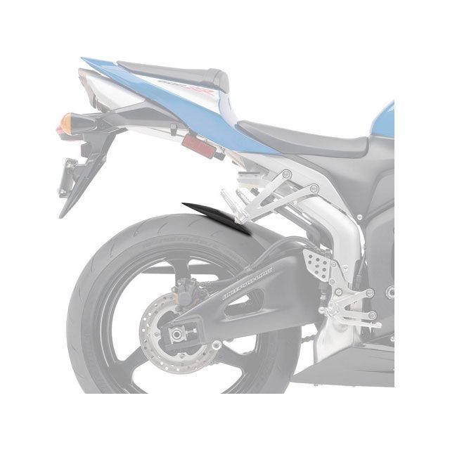 PYRAMID PLASTICS Honda CBR 600 RR Hugger Extension Matte Black 2008＞2012 ｜ 071960 pyr_071960 ピラミッドプラスチック フェンダー CBR 600 RR