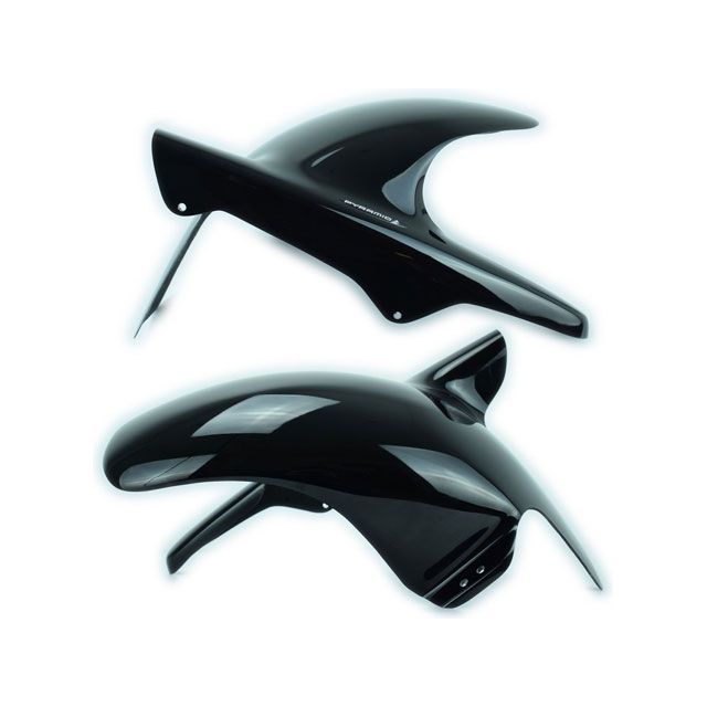 PYRAMID PLASTICS Kawasaki ZX12-R Hugger Gloss Black 2000>2006 | 07330B pyr_07330B ピラミッドプラスチック フェンダー ZX12-R