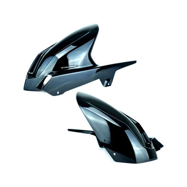 PYRAMID PLASTICS Kawasaki Z 750 S Hugger Gloss Black 2004＞2006 ｜ 073510B pyr_073510B ピラミッドプラスチック フェンダー Z 750 S