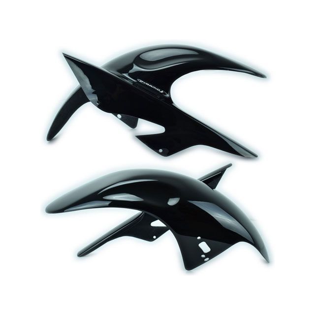 PYRAMID PLASTICS Kawasaki ZX10-R Hugger Gloss Black 2006＞2007 ｜ 07371B pyr_07371B ピラミッドプラスチック フェンダー ZX10-R｜パークアップ 店
