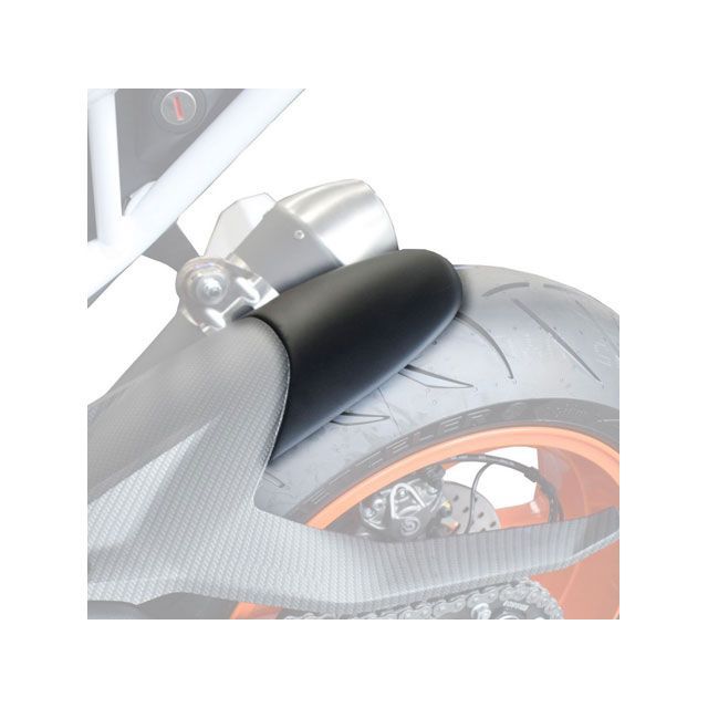 PYRAMID PLASTICS KTM 200 Duke Hugger Extension Matte Black 2012> | 079304 pyr_079304 ピラミッドプラスチック フェンダー|パークアップ 店