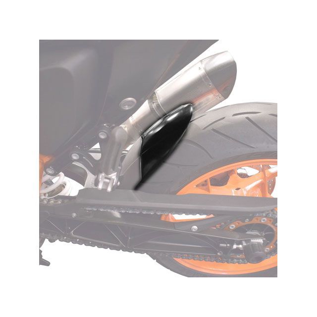PYRAMID PLASTICS KTM 690 Duke Hugger Extension Matte Black 2016＞ ｜ 079305 pyr_079305 ピラミッドプラスチック フェンダー 690 Duke 690 Duke R｜パークアップ 店