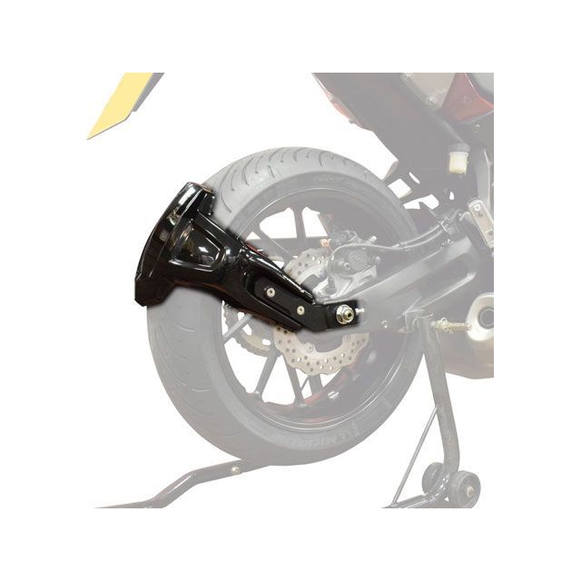 PYRAMID PLASTICS Yamaha Tracer 700 Spray Guard Gloss Black 2016＞ ｜ 085202B pyr_085202B ピラミッドプラスチック ドレスアップ・カバー Tracer 700｜パークアップ 店