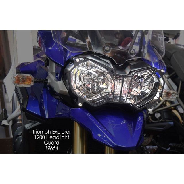 PYRAMID PLASTICS Triumph Tiger 800 XC/XCX/XCA/Low Headlight Cover Dark Smoke 2011＞ ｜ 19664 pyr_19664 ピラミッドプラスチック ヘッドライト・バルブ 13,557円