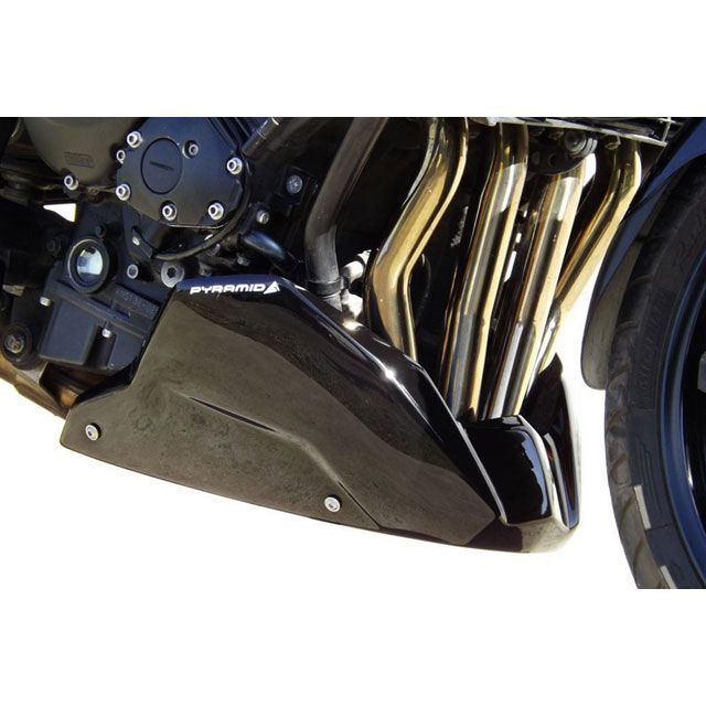 PYRAMID PLASTICS Yamaha FZ1 Belly Pan Gloss White 2006>2014 | 22117C pyr_22117C ピラミッドプラスチック カウル・エアロ FZ1 FZ1 Fazer|パークアップ 店