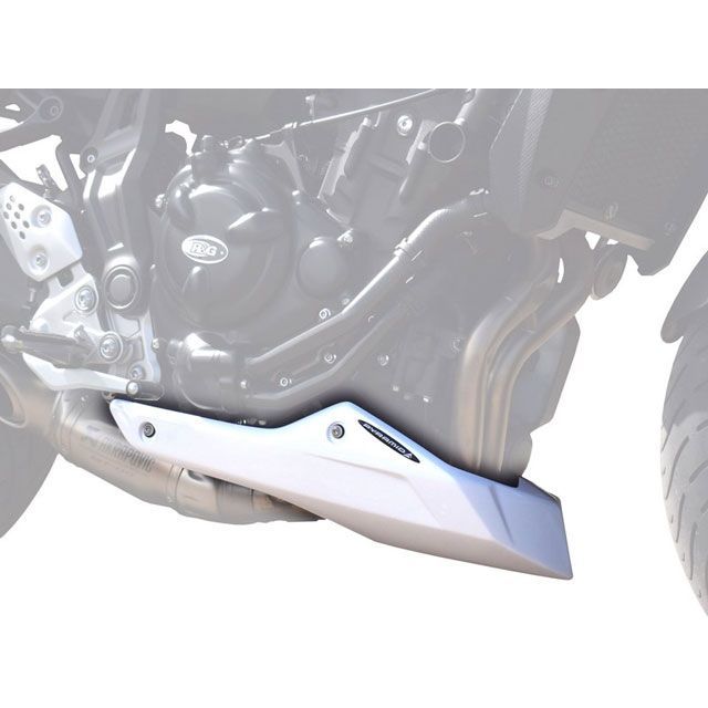 PYRAMID PLASTICS Yamaha MT-07 Belly Pan Gloss White 2013> | 22136C pyr_22136C ピラミッドプラスチック カウル・エアロ MT-07 Tracer 700