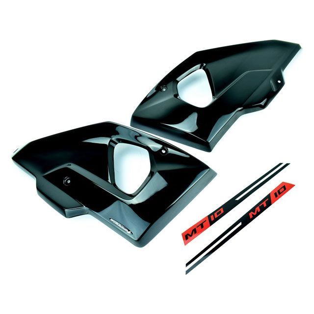 PYRAMID PLASTICS Yamaha MT-10 SP Sport Fairing Panels Gloss Black 2016> | 22141B pyr_22141B ピラミッドプラスチック その他外装関連パーツ MT-10 SP MT…|パークアップ 店