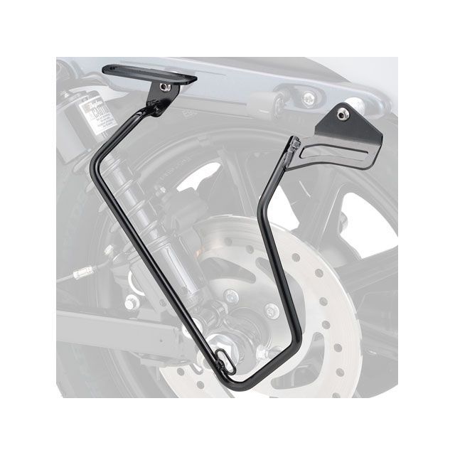 DAYTONA バイク用 サドルバッグサポートLINK 車体左側用 グロスブラック XL1200/883系（04～20） 99961 メーカー在庫あり デイトナ キャリア・サポート XL1200/883系｜パークアップ 店