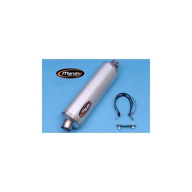 Marving マフラー スモールオーバル ＝ 94x124 Superline アルミニウム - EU公道走行認可 for Suzuki GSF 400 BANDIT mvg_EU-ALSO-59 マービング マフラー本体 GSF 400 BANDIT