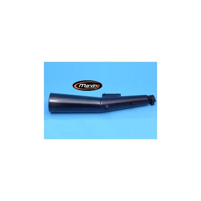 Marving マフラー Master ブラック - EU公道走行認可 for Honda 500 FT mvg_H-133-NC マービング マフラー本体 500 FT