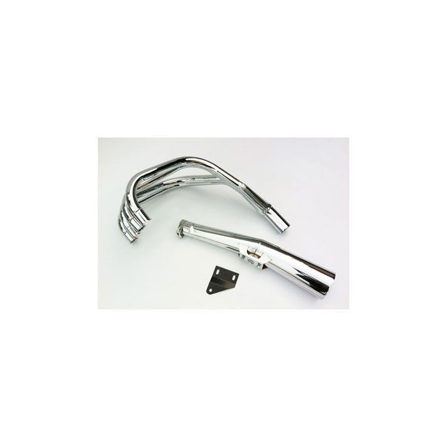 Marving フルシステム 4/1 Master クロム - EU公道走行認可 for Honda CB 650 mvg_H-3304-BC マービング マフラー本体 CB 650