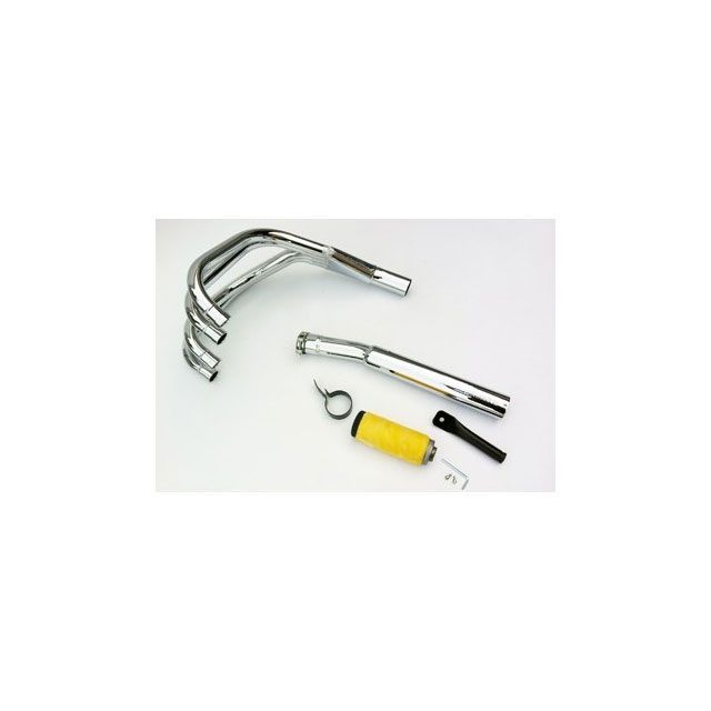 Marving フルシステム 4/1 レーシング クロム for Honda CB 750 KZ mvg_H-00-BC マービング マフラー本体 CB 750 KZ