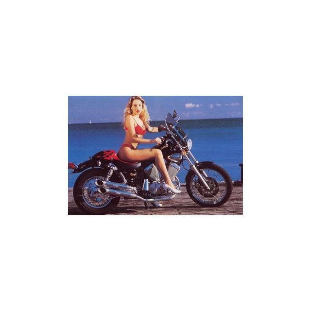 Marving フルシステム Legend クロム for Yamaha XV 535 VIRAGO mvg_Y-CP05-BC マービング マフラー本体 XV 535 VIRAGO