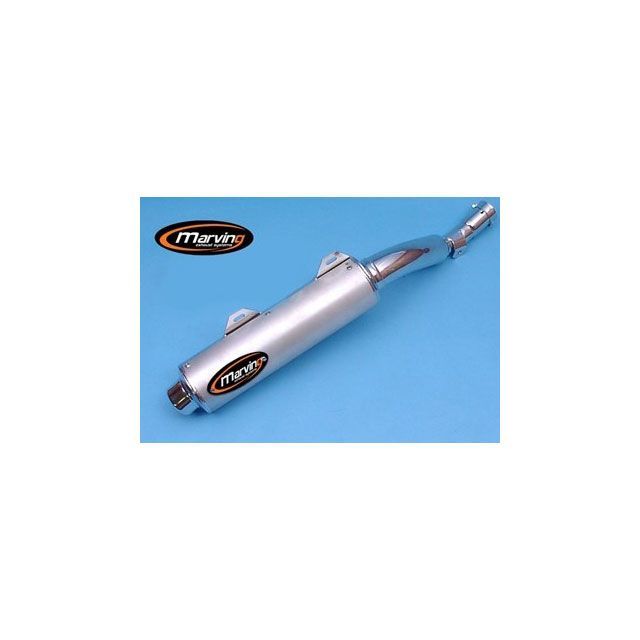 Marving マフラー Amacal ＆Oslash； 100 クロム ＋ アルミニウム - EU公道走行認可 for Yamaha XT 600 E（91-96） mvg_Y-AAA-58-BC マービング マフラー本体 XT 600 E