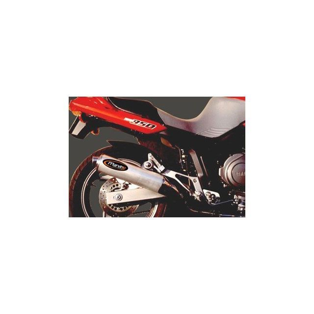 Marving デュアルマフラー Cylindrical ＆Oslash； 100 クロム ＋ アルミニウム - EU公道走行認可 for Yamaha TDM 850（91-） mvg_Y-2113-BC マービング マフラー本体 TDM 850｜パークアップ 店 58,040円