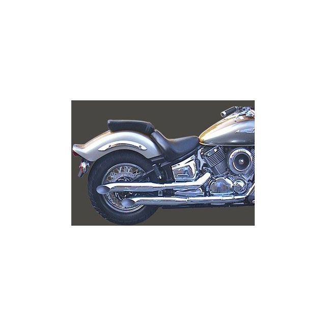 Marving デュアルマフラー Legend クロム for Yamaha XVS 1100 DRAGSTAR（99-06） mvg_Y-CP35-BC マービング マフラー本体 XVS 1100 DRAGSTAR