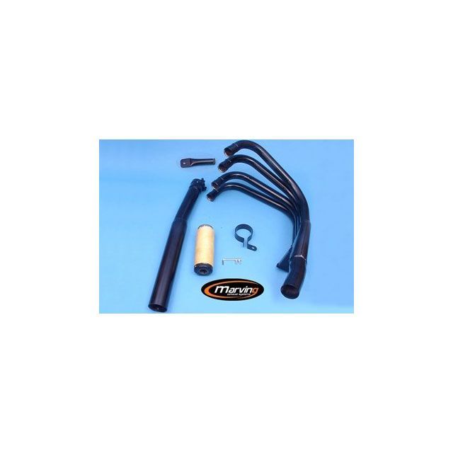 Marving フルシステム 4/1 レーシング ブラック for Kawasaki Z 1100 GP I-II mvg_K-014-NC マービング マフラー本体 Z 1100 GP I-II|パークアップ 店