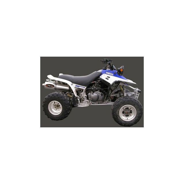 Marving Single Big Oval Quad Atv Line アルミ（クワッド・4輪バイク）YFM 350 WARRIOR 2003/2005 YAMAHA Qua mvg_EU-AL-Y49 マービング マフラー本体 YFM 350 W…