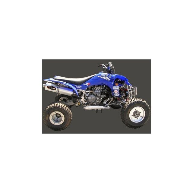 Marving Single Big Oval Quad Atv Line アルミ（クワッド・4輪バイク）YFM 450 2003 YAMAHA Quad - EU/AL/Y7 mvg_EU-AL-Y71 マービング マフラー本体 YFM 450
