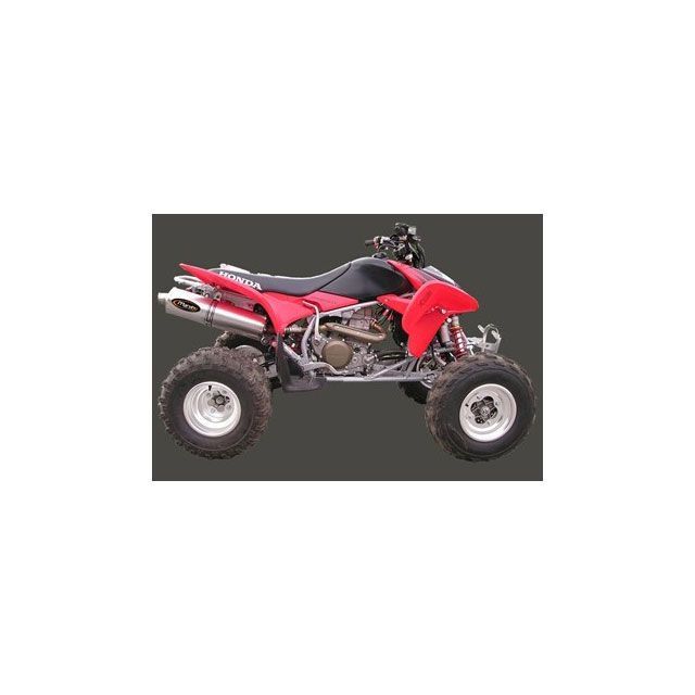Marving Single Big Oval Quad Atv Line アルミ(クワッド・4輪バイク)TRX 450 2004> HONDA Quad - EU/AL/H7 mvg_EU-AL-H72 マービング マフラー本体 TRX 450|パークアップ 店