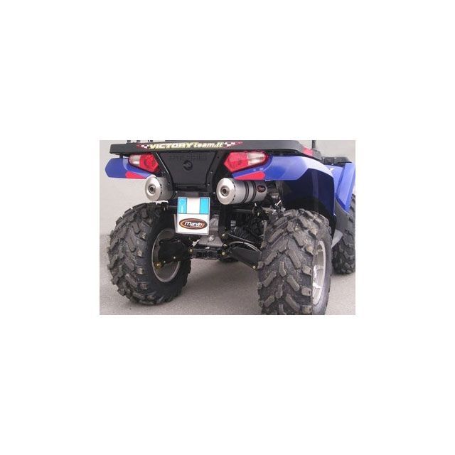 Marving Group Small Oval Quad Atv Line アルミ（クワッド・4輪バイク）SPORTSMAN 800 2006/2008 POLARIS Qua mvg_PO-61-IX マービング マフラー本体 Polaris SP&hellip;｜パークアップ 店 110,107円
