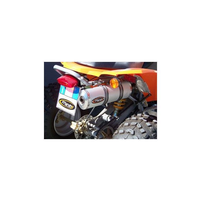 Marving Single Small Oval Quad Atv Line アルミ（クワッド・4輪バイク）300 2009 ＞ BAROSSA Quad - EU/ALO/ mvg_EU-ALO-BR68 マービング マフラー本体 Barossa …