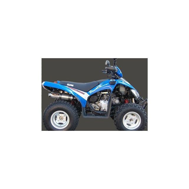 Marving Single Round Φ 100 Quad Atv Line アルミ（クワッド・4輪バイク）TRUCK RUNNER 200 2006 ＞ SYM Quad mvg_EU-SE-SY44 マービング マフラー本体 TRUCK RUN…