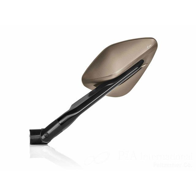 RIZOMA ミラー 「NAMIC」 左側（ブロンズ） BS322Z リゾマ ミラー関連パーツ 汎用