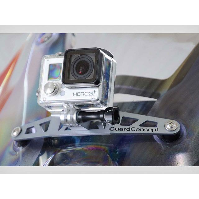 Wunderlich アクションカメラホルダー(シルバー) W44600-021 ワンダーリッヒ 電子機器類 R1250RS