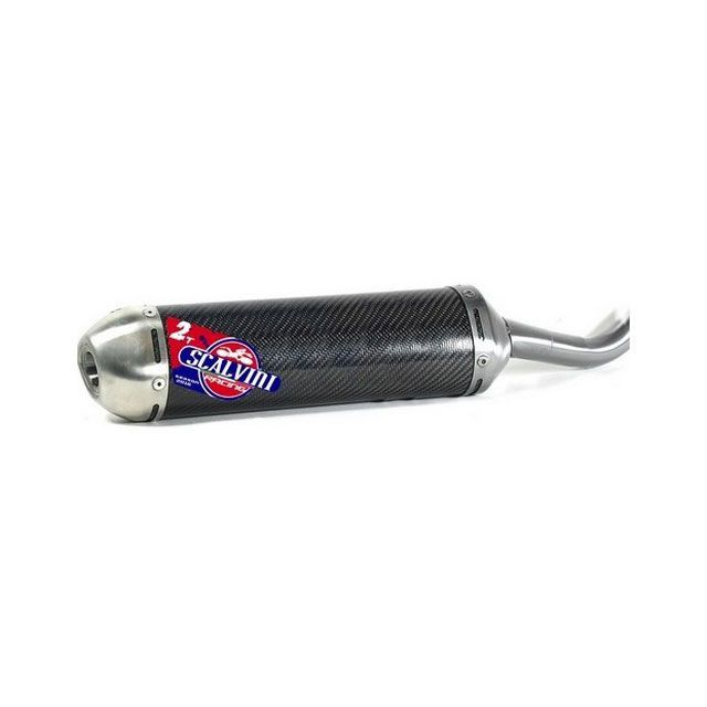 Scalvini サイレンサー ツーストロークエンジン （カーボンボディ INOXエンドキャップ） ｜ 002.136223 sca_002-136223 スカルビーニ インナーサイレンサー EC 250/300 CABALLERO 250｜パークアップ 店