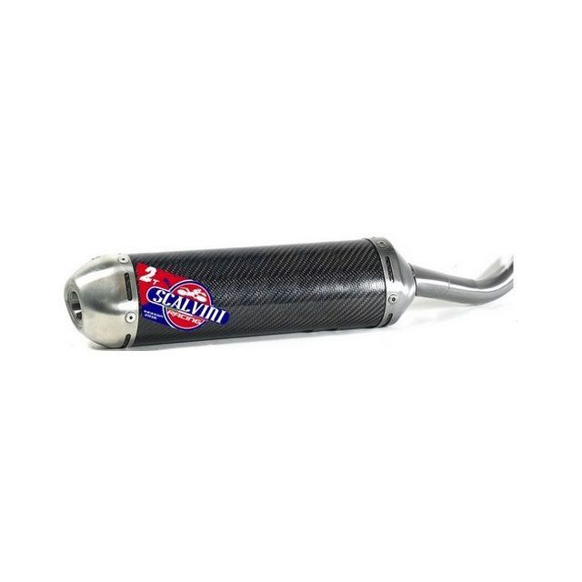 Scalvini サイレンサー ツーストロークエンジン （カーボンボディ INOXエンドキャップ） ｜ 002.026113 sca_002-026113 スカルビーニ インナーサイレンサー CR 250｜パークアップ 店