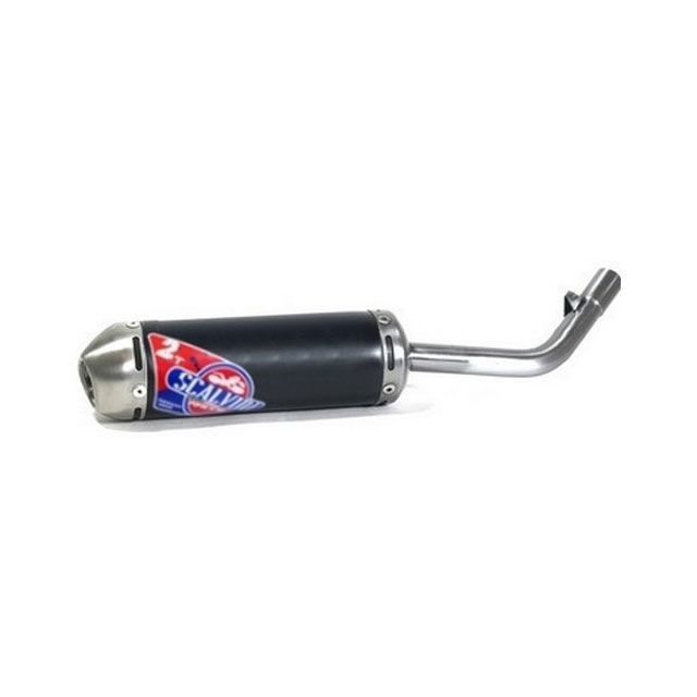 Scalvini ラウンド サイレンサー ブラックアルミニウム 直径 60 INOXエンドキャップ KTM SX 50 ｜ 002.011113 sca_002-011113 スカルビーニ インナーサイレンサー SX 50