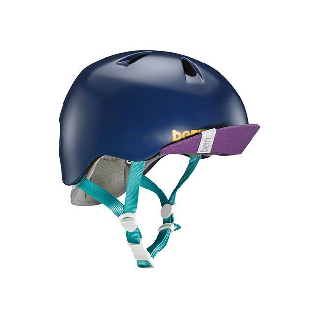 bern 自転車 幼児用ヘルメット bern（バーン） ［NINA］ ニーナ 幼稚園年少対象（Satin Navy Blue） サイズ XS/S BE-VJGSNYV-11 バーン（自転車） ヘルメット