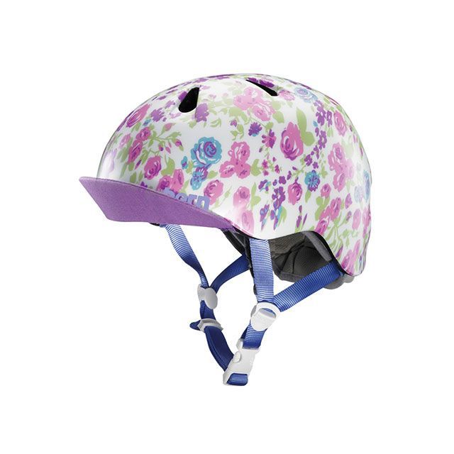 bern 自転車 幼児用ヘルメット bern（バーン） ［NINA］ ニーナ 幼稚園年少対象（Satin White Floral） サイズ XS/S BE-VJGSWFV-11 バーン（自転車） ヘルメット
