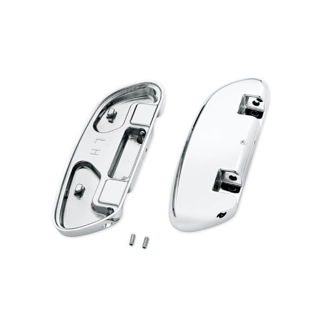 HARLEY-DAVIDSON Swept Wing Passenger Footboard Pans - Smooth 50716-04 ハーレーダビッドソン ハーレーダビッドソン Dyna