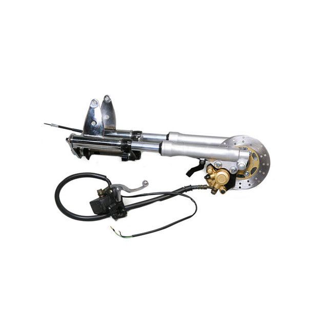 Sea Tac モンキー用φ26フロントフォーク 右側ディスクブレーキキット 480mm ca0102 田中商会 ブレーキキット ゴリラ モンキー