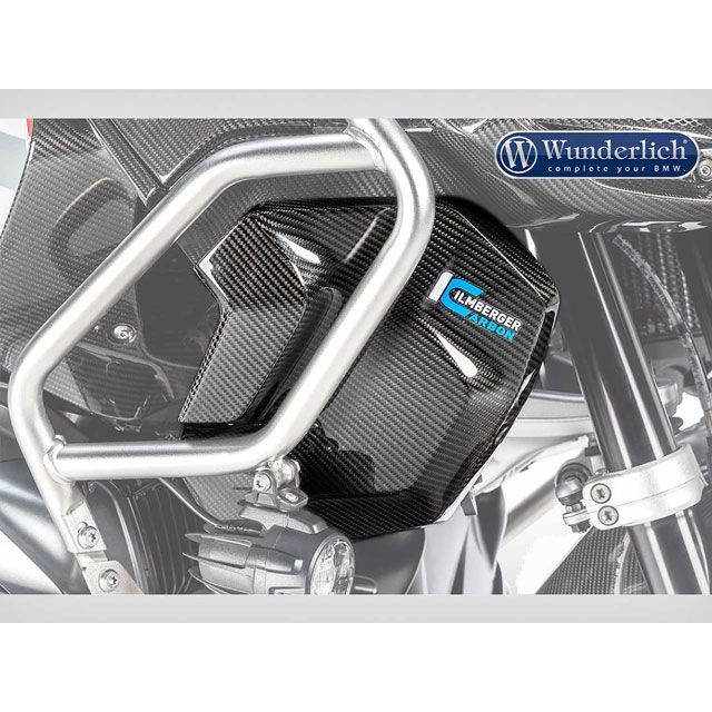 Wunderlich カーボン ウォータークーラーカバー (RH)/(カーボン) W43799-501 ワンダーリッヒ ドレスアップ・カバー R1250GS Adventure|パークアップ 店