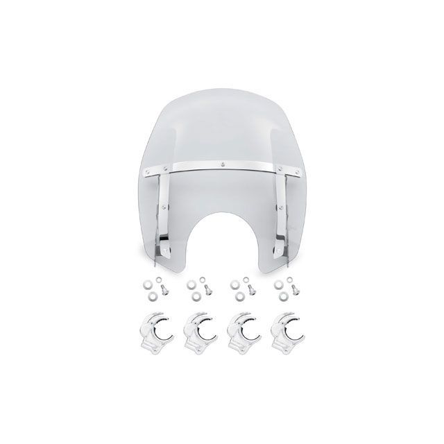 HARLEY-DAVIDSON Wind Splitter Quick-Release Compact 14 in. Windshield 57400336 ハーレーダビッドソン ハーレーダビッドソン ソフテイル