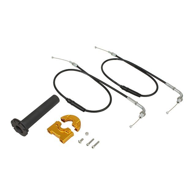 SHIFTUP モンキー125 GROM ハイスロットルキット（ゴールド） 260678-04 シフトアップ グリップ関連パーツ GROM MONKEY125｜パークアップ 店