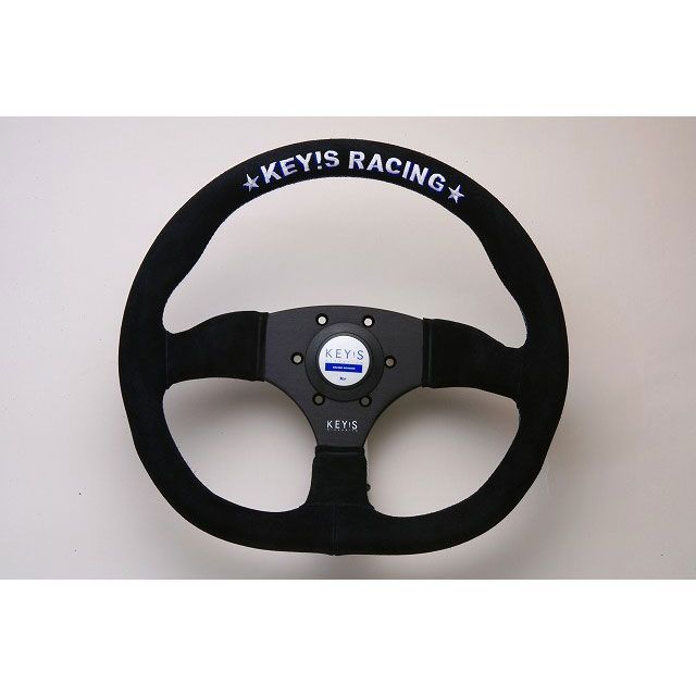 KEY’S RACING ORIGINAL SEMI-DEEP D-shape（SUEDE） SW01026 KEY’S RACING 内装パーツ・用品