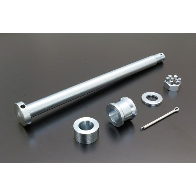 PMC ユニクロメッキ アクスルシャフトセット（リア） 146-5321 ピーエムシー ハブ・スポーク・シャフト CB750K｜パークアップ 店