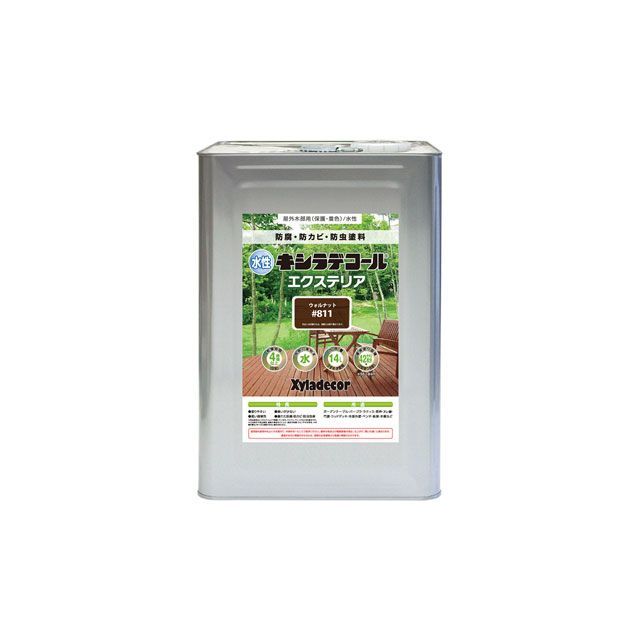 Kanpe Hapio 水溶性キシラデコール 抽出エキスS ウォルナット 14L ・00047670330000 カンペハピオ D.I.Y.
