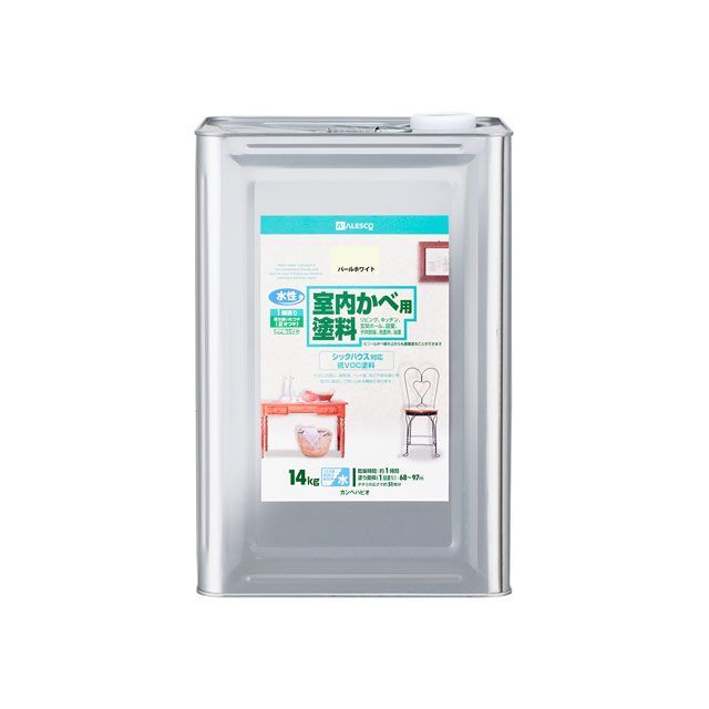 Kanpe Hapio 室内かべ用塗料 パールホワイト 14K ・00317653023140 カンペハピオ D.I.Y.