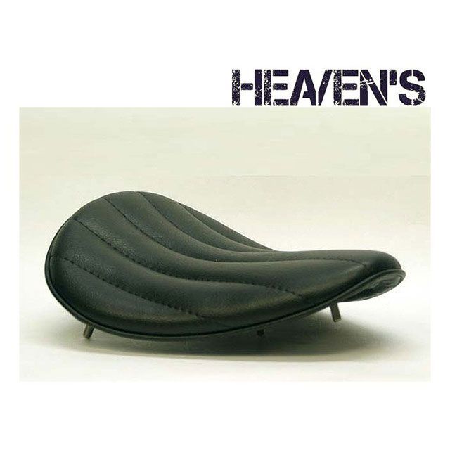 【メーカー直送】HEAVEN&rsquo;S 低反発スーパーフラットソロシート（ブラック/バーチカルロール） F-S-BK-L-TE ヘブンズ シート関連パーツ 汎用｜パークアップ 店 9,821円