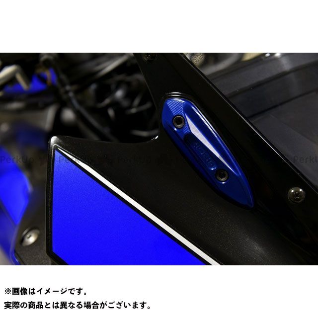 RIDEA ミラーホールカバー カラー ゴールド RI0000655 リデア ミラー関連パーツ YZF-R25/R3｜パークアップ 店