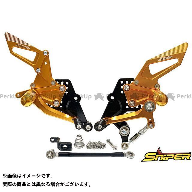 SNIPER CBR250RR MC51 バックステップ金 ABS対応3ポジション＋ レーシング用6ポジション SP0096G メーカー在庫あり スナイパー バックステップ関連パーツ CBR250RR