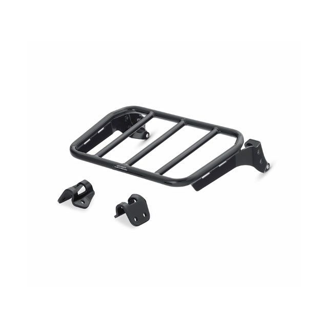 HARLEY-DAVIDSON Sport Luggage Rack for HoldFast Sissy Bar Uprights - Gloss Black 50300127 ハーレーダビッドソン ハーレーダビッドソン ソフテイル