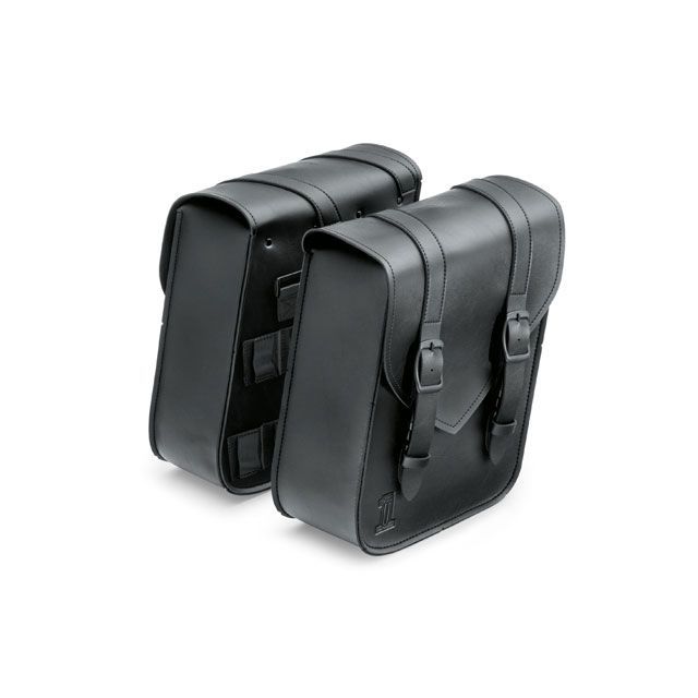 HARLEY-DAVIDSON Black Standard Line Compact Throw-Over Saddlebags 90201769 ハーレーダビッドソン ハーレーダビッドソン ソフテイル