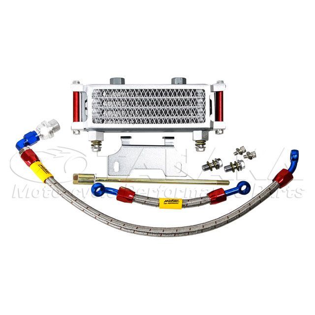 田中商会 モンキー125 MORIN製 モーリン モンキー125用 4段 アルミオイルクーラー Sea Tac 即出荷