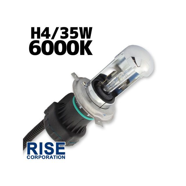 品質保証 ライズコーポレーション 汎用 HID H4 BULB 6000K RISE CORPORATION qdtek.vn